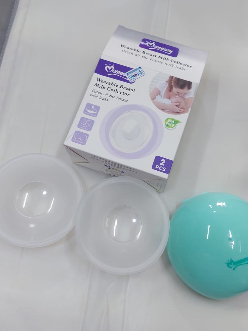 Milk Collector For Breastmilk Wearable Breastmilk Collector Catcher  Discreet For Bra Wearable Soft Silicone Breast Milk Savers