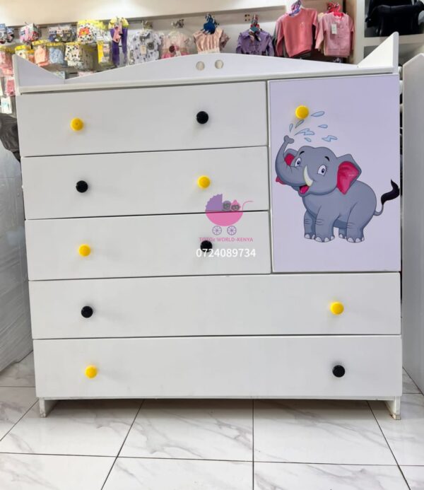 click for more about 4 BY 4 Feet Chest of Drawers