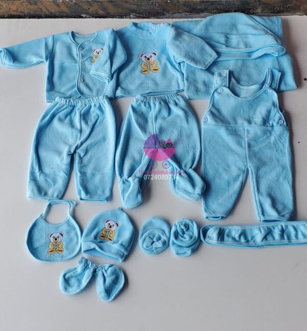 Click for more about 11pcs Fleece Receiving Set