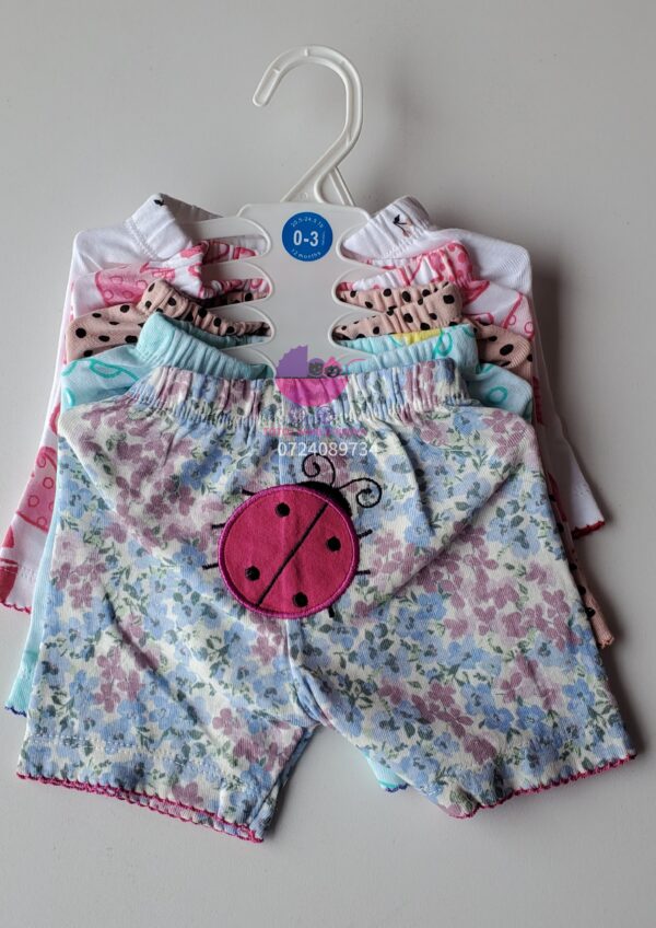 Click for more about 5Pc Cotton Baby Shorts